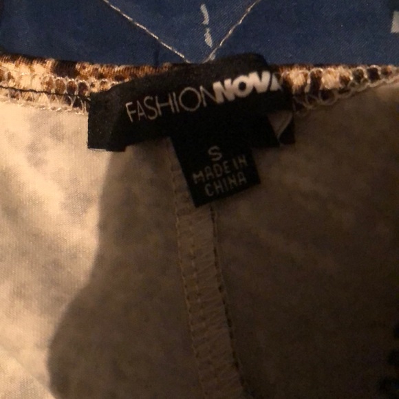 Fashion nova snakeskin bodysuit - Picture 2 of 4